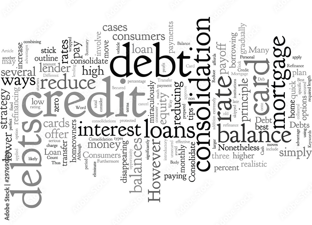 Consolidate Credit Card Debt Best Way To Reduce Debts Consolidate Credit Card Debt Best Way To Reduce Debts