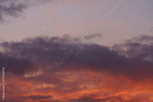 Fototapeta Naklejka Na Ścianę i Meble -  Abendlicher Himmel