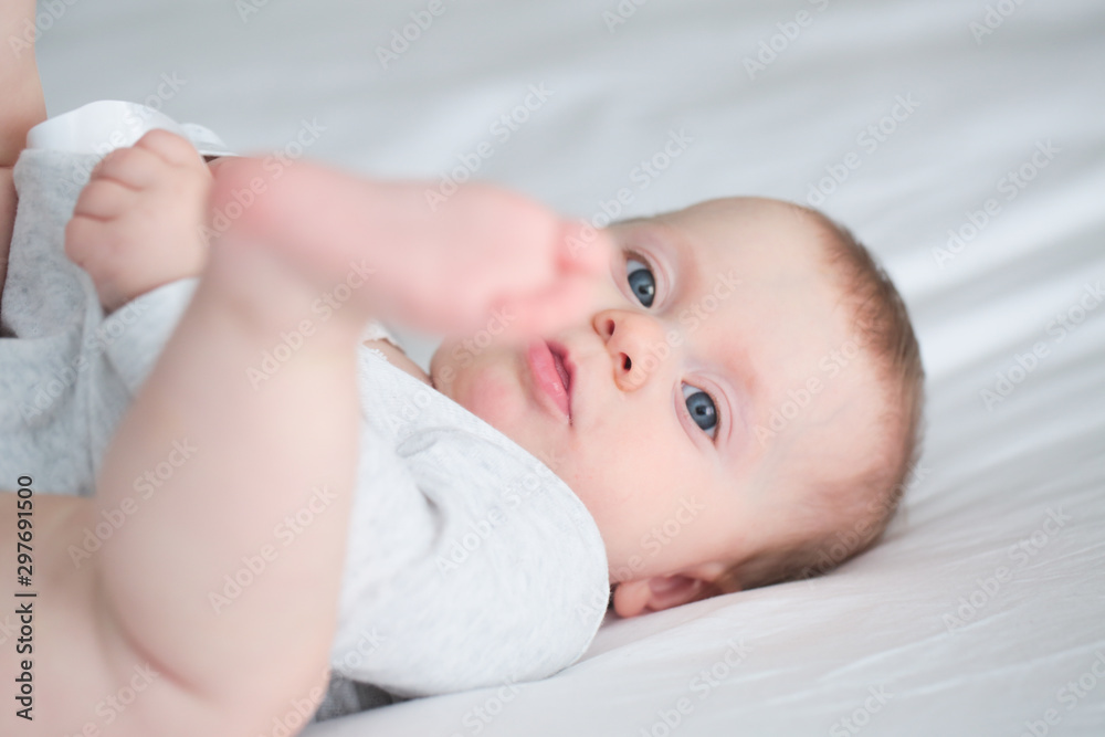 Close up Portrait of 7 Month Old Baby Girl with Big Blue Eyes, Happy Cute Baby, Happy family concept, The most Beautiful Girl, Princesses Close up Portrait of 7 Month Old Baby Girl with Big Blue Eyes, Happy Cute Baby, Happy family concept, The most Beautiful Girl, Princesses