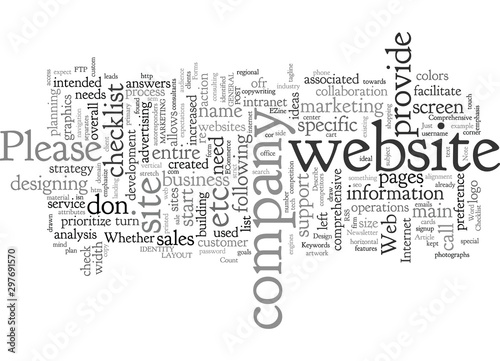 Comprehensive Web Design Checklist