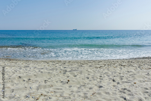 Famous Beach at Possidi Cape  Kassandra Peninsula  Chalkidiki  Greece