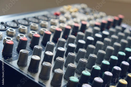  Mixing console close up 05