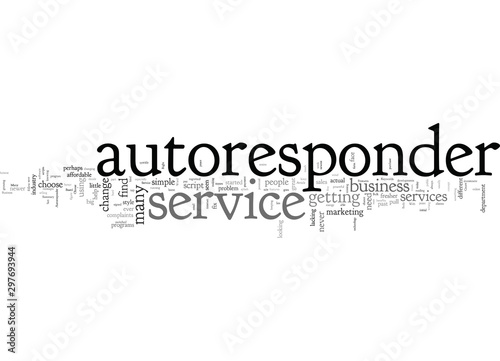 Choose The Right Autoresponder Service For Your Web Based Business