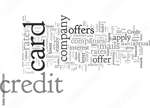 Choose The Best Credit Card Offer