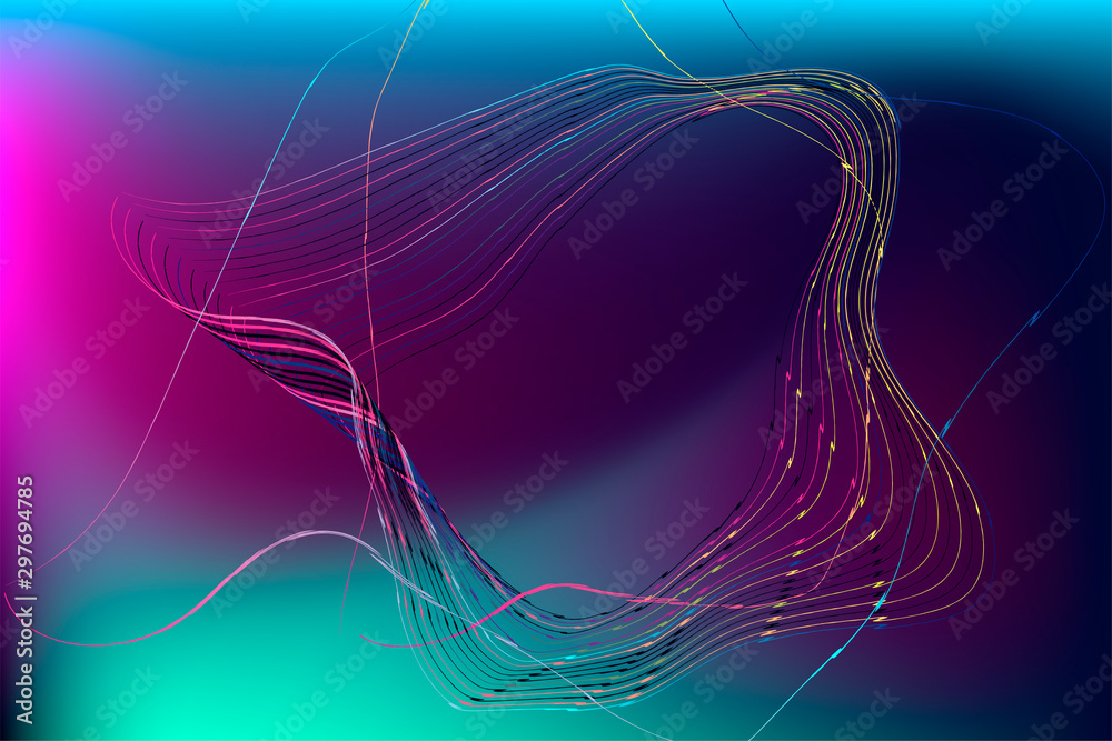 Abstract futuristic dark blue background. Illustration Vector design digital technology concept Abstract futuristic dark blue background. Illustration Vector design digital technology concept