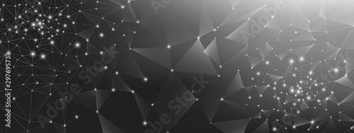 Abstract Data Flow. Dark Sc...