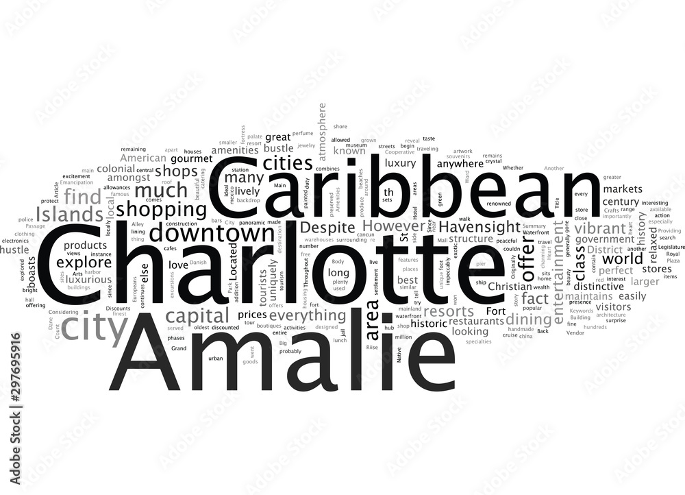 Charlotte Amalie Big City Amenities In The Heart Of The Caribbean Charlotte Amalie Big City Amenities In The Heart Of The Caribbean