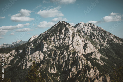 view of mountains