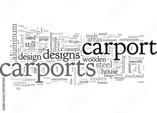Carport Design photo