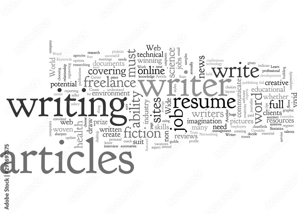Career Tips for a Writer
