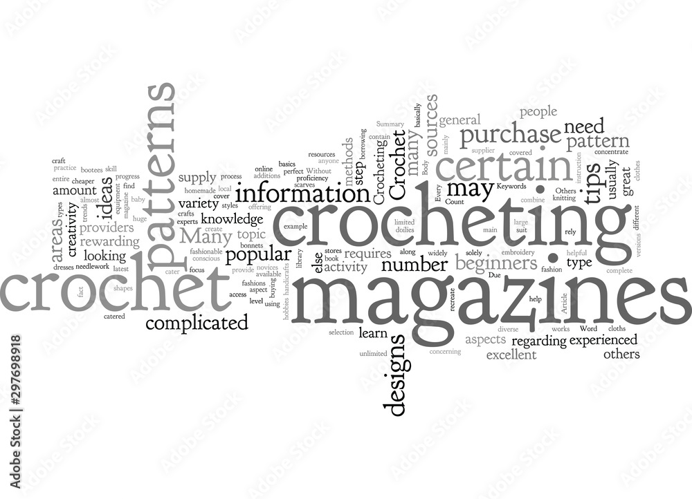 Can You Do Without Your Crochet Magazine Can You Do Without Your Crochet Magazine