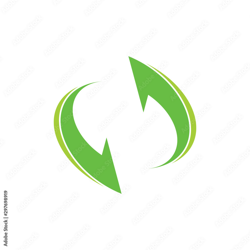 circle geometric arrow rotation clear design vector circle geometric arrow rotation clear design vector