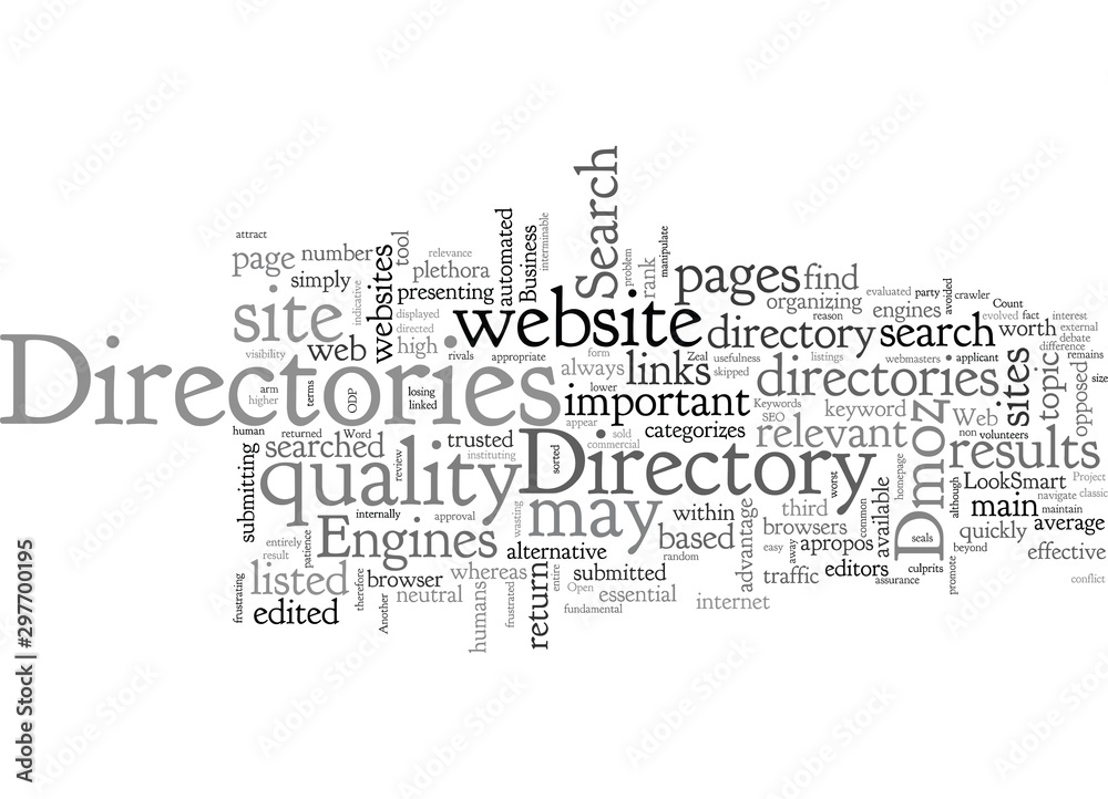 Fototapeta premium Business Web Directories