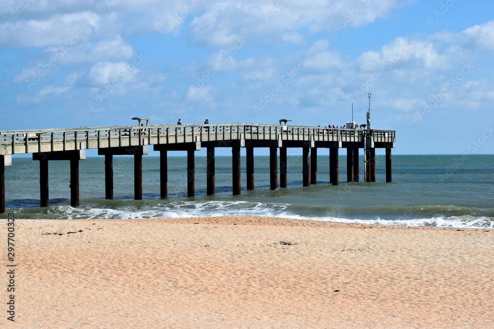 St.  Augustine, Beach, Florida fishing pier
