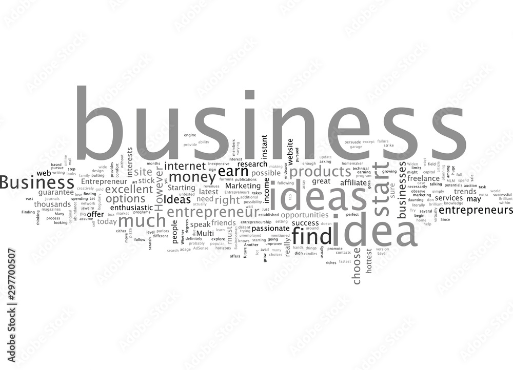 business ideas entrepreneur