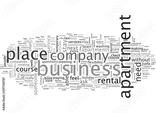 Business Apartment Rentals Spain