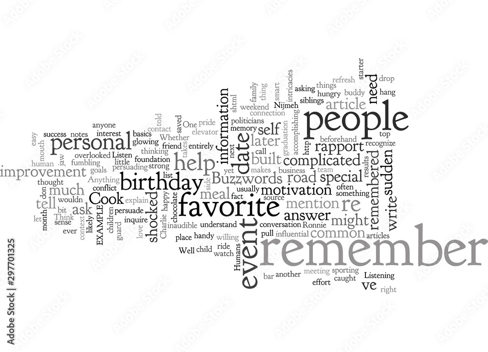 Build Rapport Through Buzzwords Build Rapport Through Buzzwords