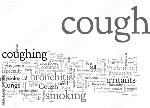 bronchitis chronic cough symptom