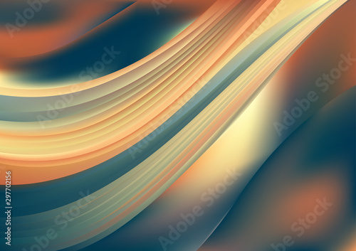 Creative abstract vector background for poster design