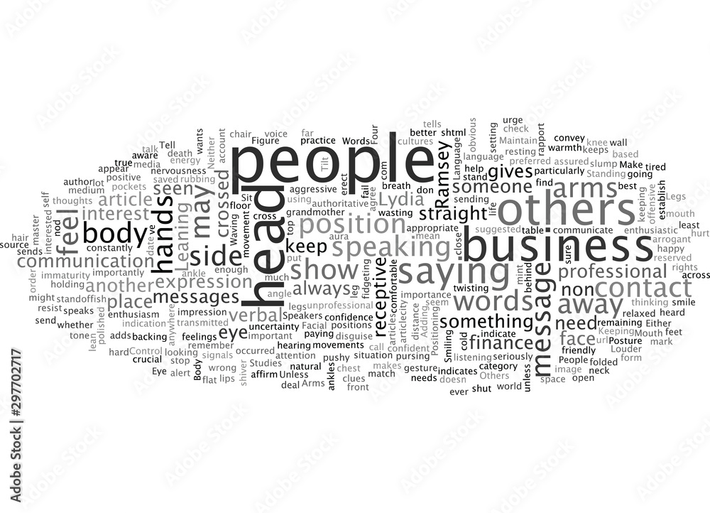 Body Language Speakers Louder Than Words Body Language Speakers Louder Than Words
