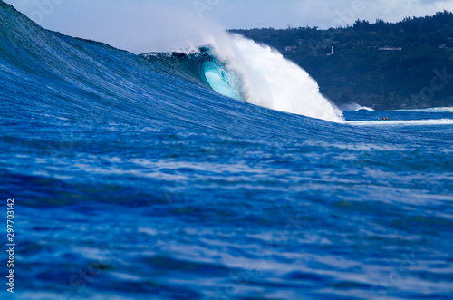 Giant Ocean wave in Hawaii