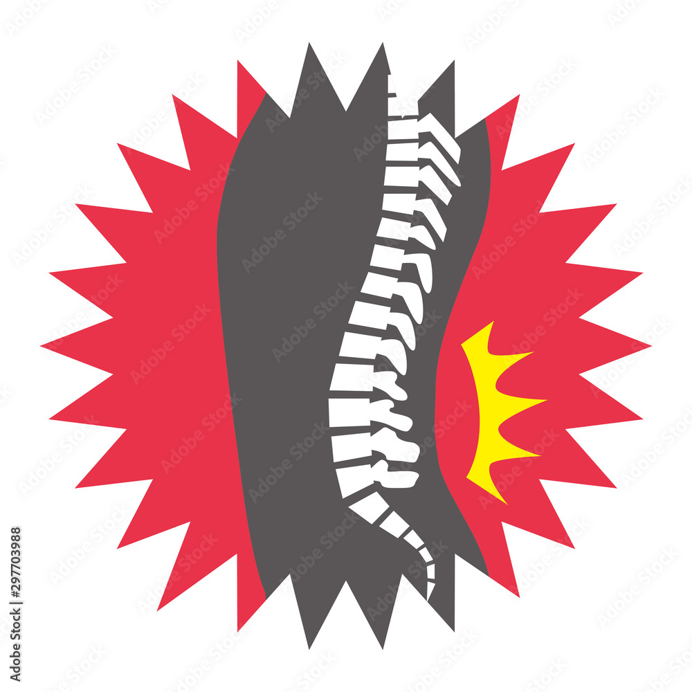 腰痛ぎっくり腰男性背骨腰stock Vector Adobe Stock 腰痛ぎっくり腰男性背骨腰stock Vector Adobe Stock