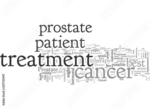 best prostate cancer treatment