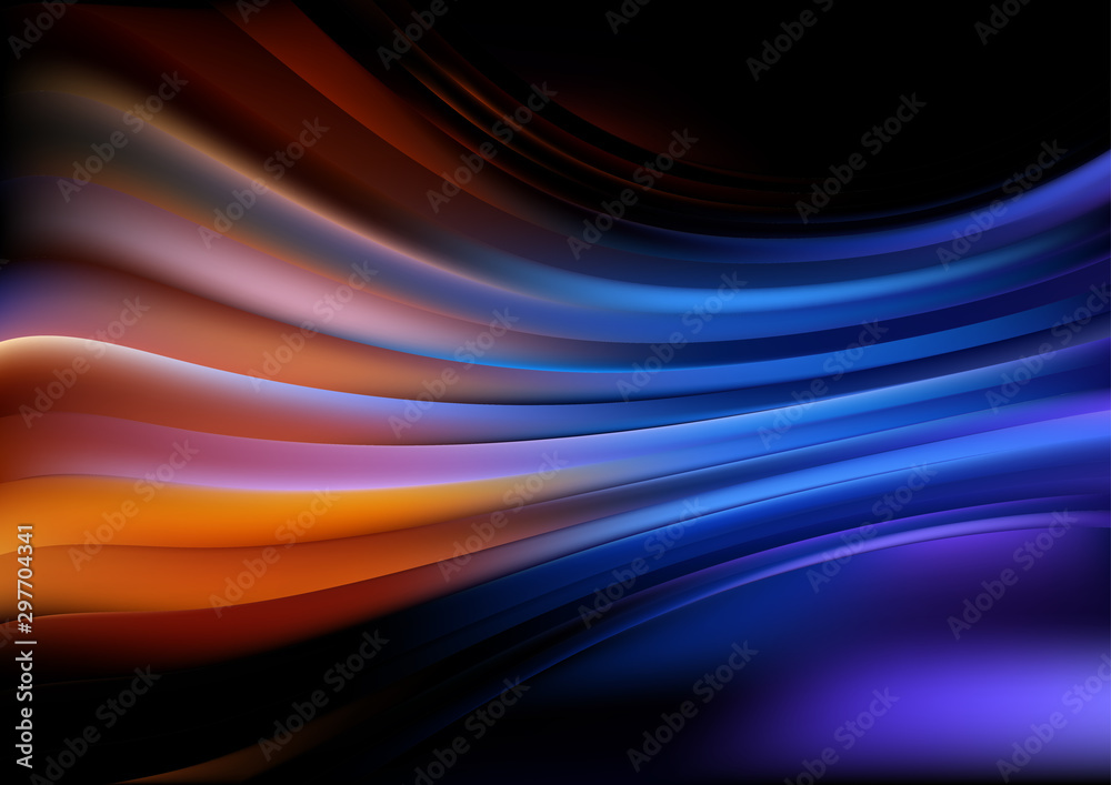 Fototapeta premium Creative abstract vector background for cover design