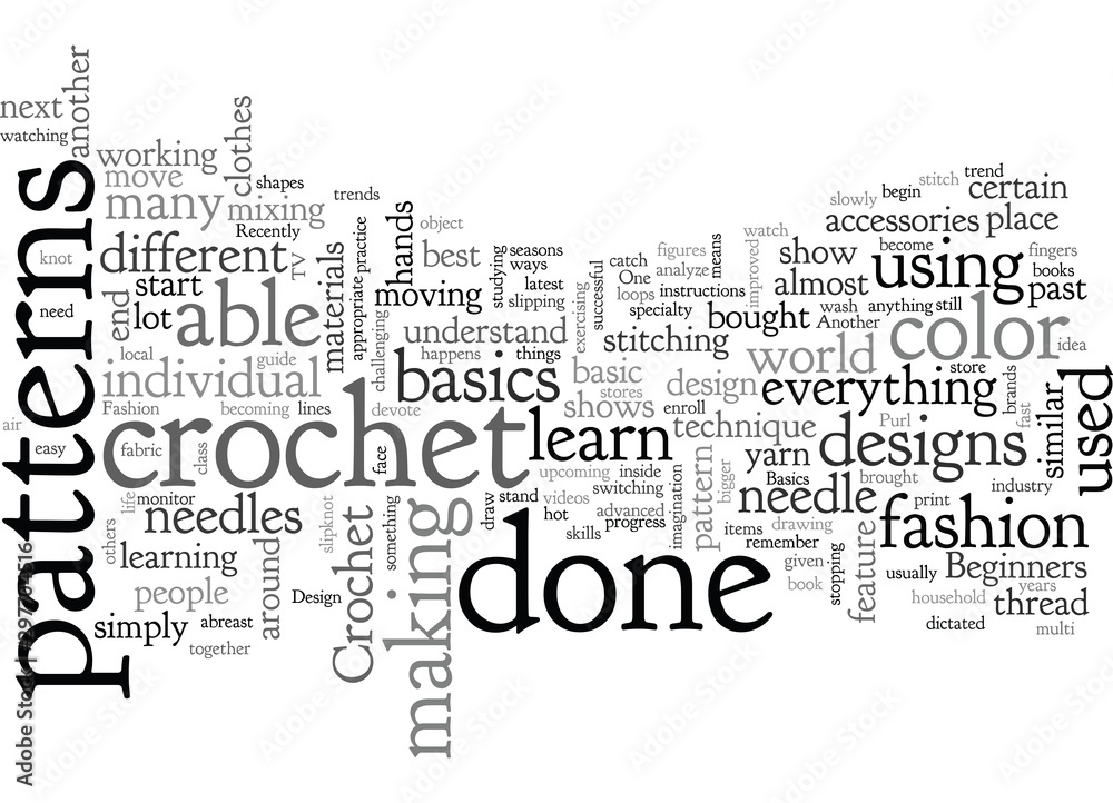 beginner crochet patterns