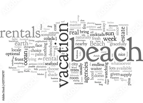 Beach Vacations At A Modest Price