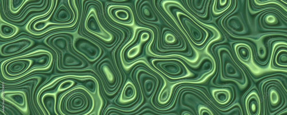 Wavy abstract green background Wavy abstract green background