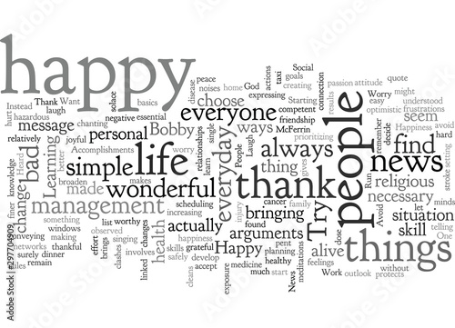 Be happy