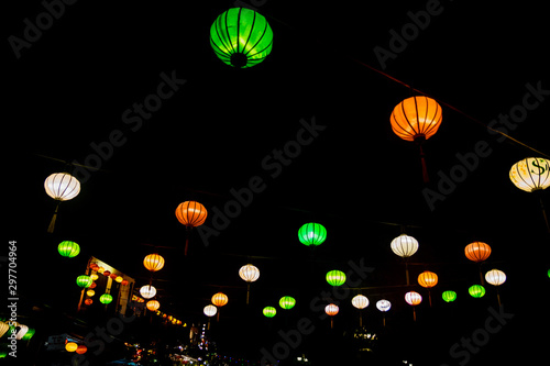 set of lanterns at Hoi An Vietnam