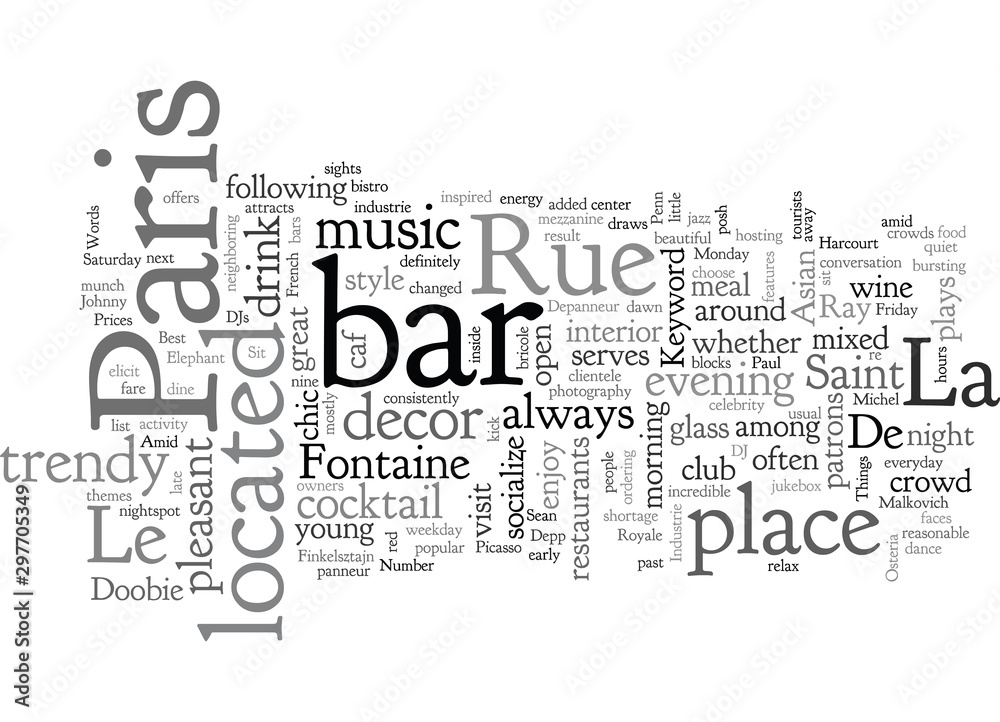 Bars in Paris