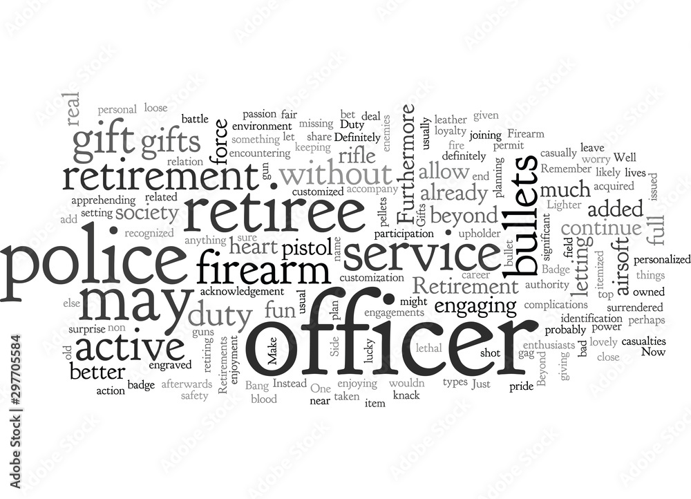 Bang Retirement Gifts For A Police Officer Bang Retirement Gifts For A Police Officer