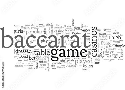 Baccarat The History
