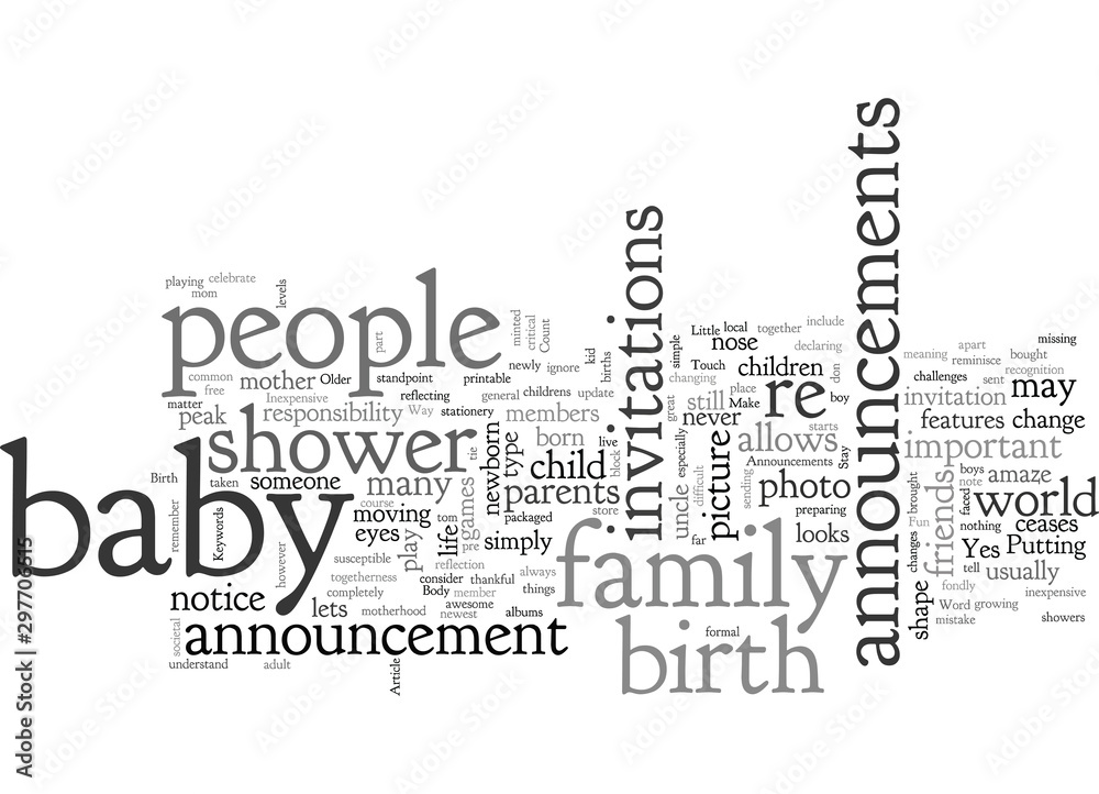 Baby Announcements Are A Fun And Inexpensive Way To Stay In Touch Baby Announcements Are A Fun And Inexpensive Way To Stay In Touch