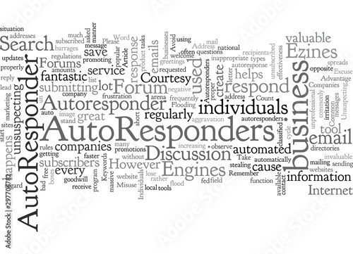 AutoResponders Excuse Me Courtesy Please