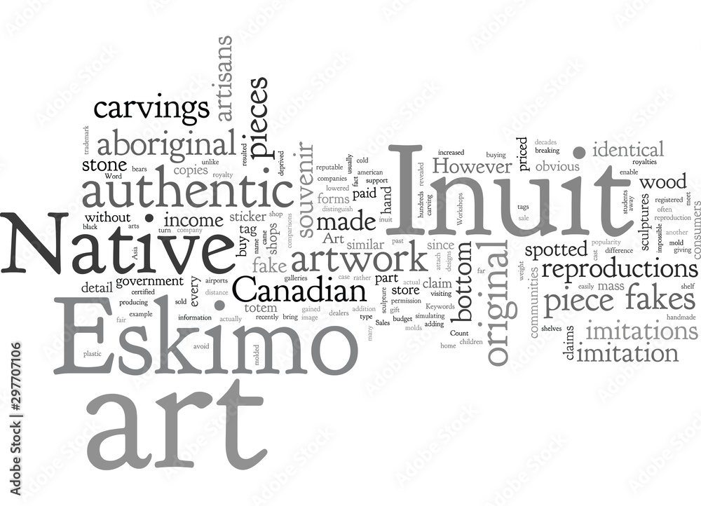 Authenticity of Inuit Eskimo Art and Native American Art Authenticity of Inuit Eskimo Art and Native American Art