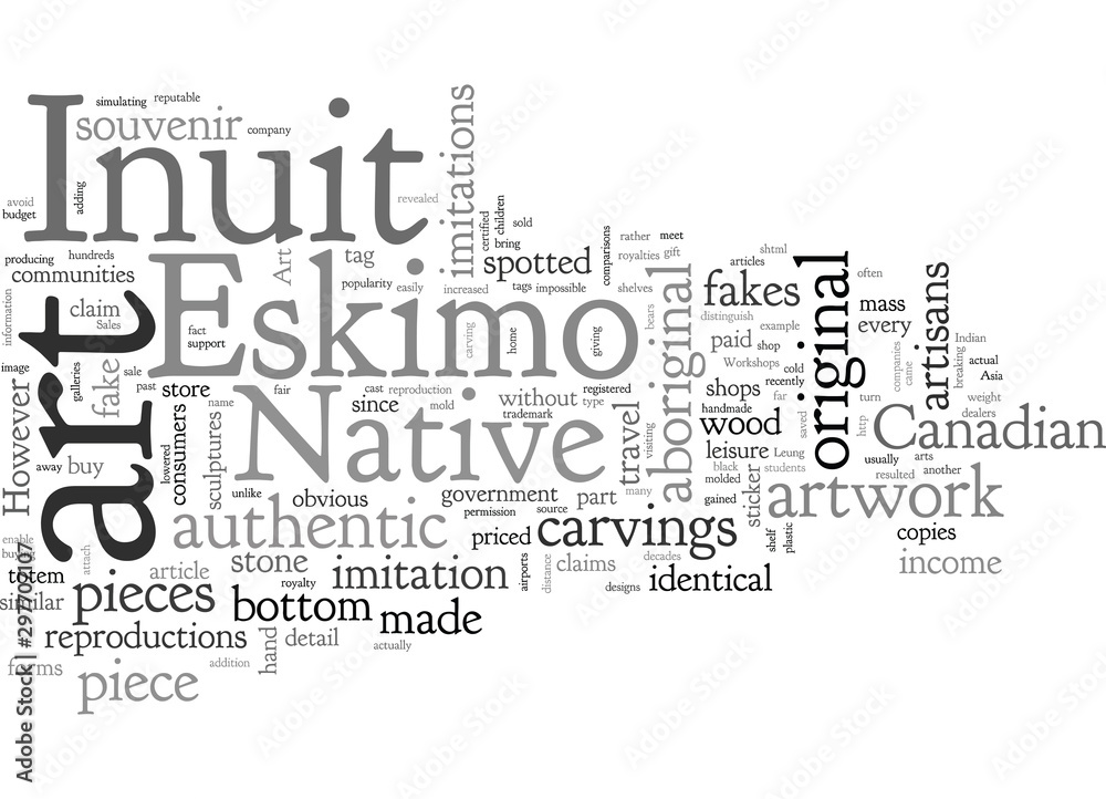 Authenticity of Eskimo Inuit Art Native Indian Art Authenticity of Eskimo Inuit Art Native Indian Art