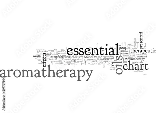 Aromatherapy chart