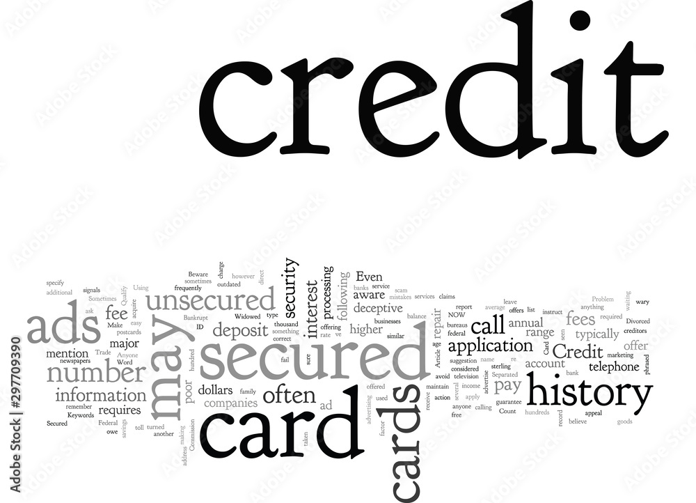 Obraz premium Anyone Can Qualify For A Major Credit Card