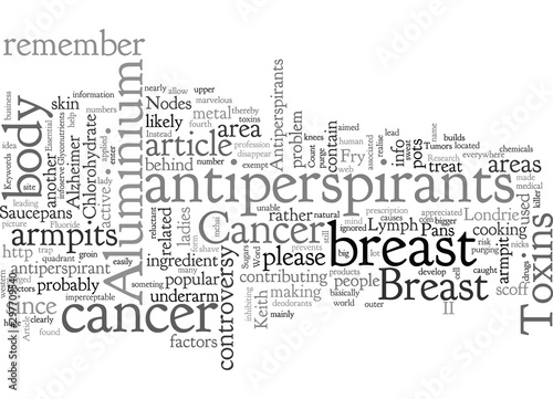 Antiperspirants And Breast Cancer