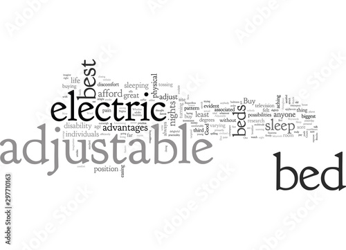 Fotografi An Electric Adjustable Bed A Good Nights Sleep