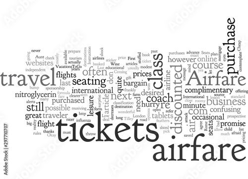 Airfare for the Wayfarer photo