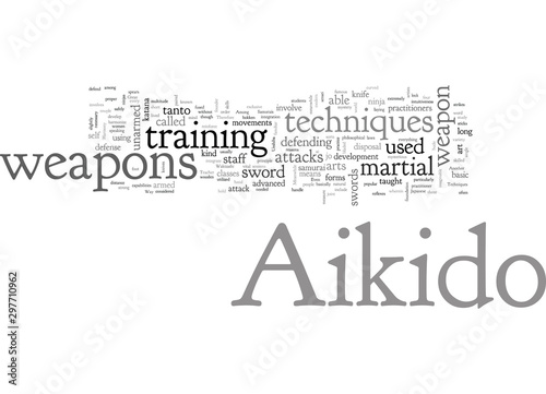 aikido technique weapon