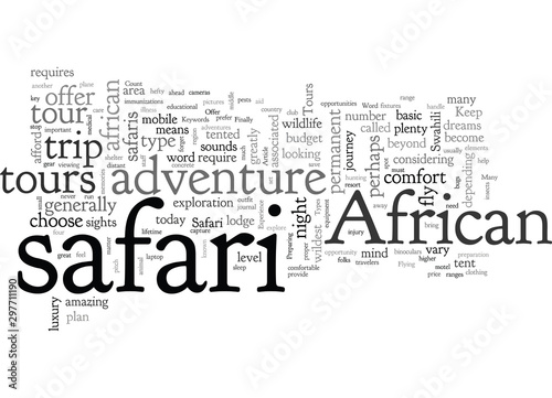 African Safari Tours Offer A Unique Experience