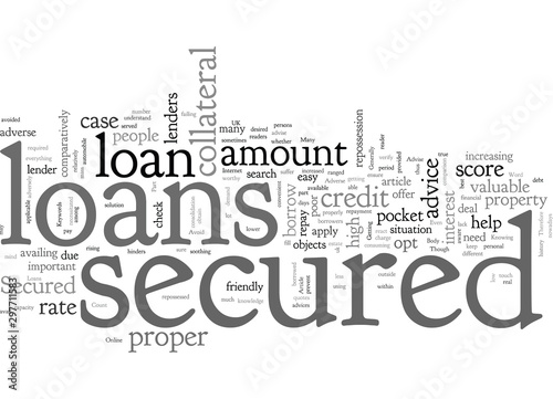 Advise To Avoid The Adverse Part Of Secured Loans photo
