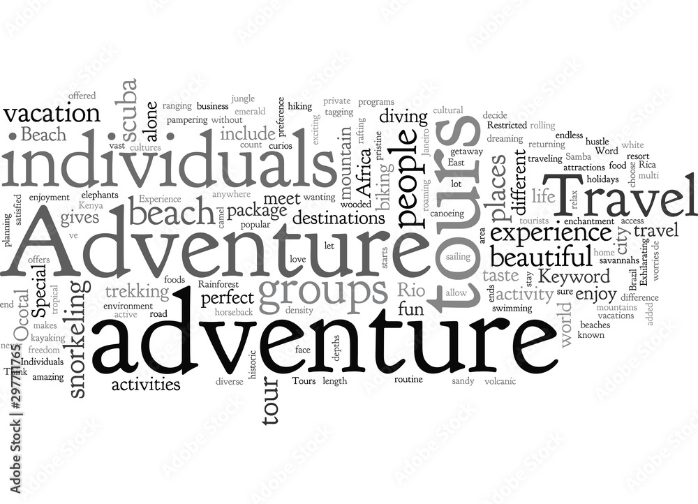 Adventure Tours for Individuals