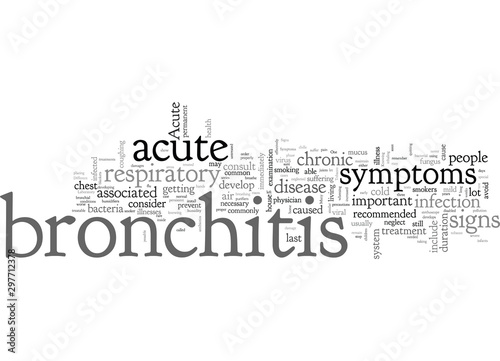 acute bronchitis symptom